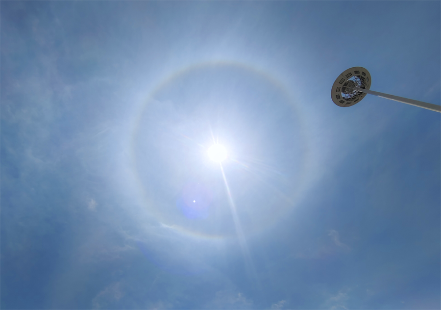 天空之眼”惊现聊城！你看到了吗？